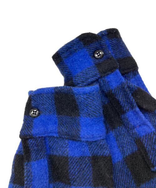 WOOLRICH（ウールリッチ）WOOLRICH (ウールリッチ) ブロックチェックネルシャツ ブルー サイズ:Ｍの古着・服飾アイテム