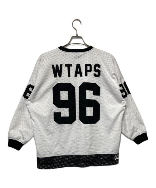 WTAPS（ダブルタップス）WTAPS (ダブルタップス) ホッケーシャツ ホワイト サイズ:01の古着・服飾アイテム