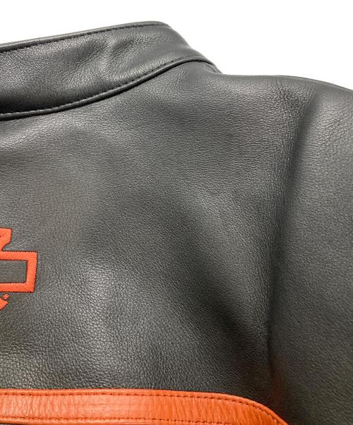 HARLEY-DAVIDSON（ハーレーダビッドソン）HARLEY-DAVIDSON (ハーレーダビッドソン) ビクトリー・レーンIIレザージャケット ブラック サイズ:XL 未使用品の古着・服飾アイテム