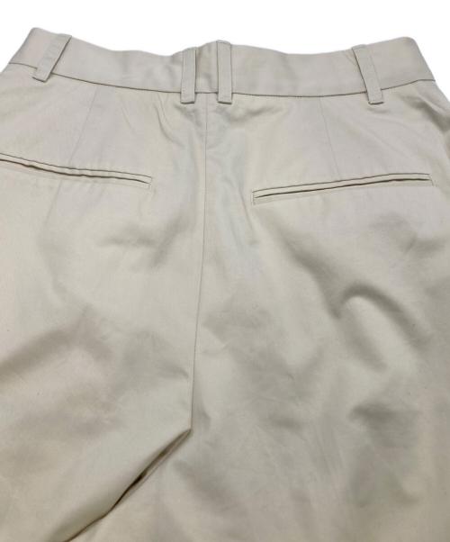 TODAYFUL（トゥデイフル）TODAYFUL (トゥデイフル) Tuck Tapered Trousers ベージュ サイズ:38 未使用品の古着・服飾アイテム