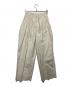 TODAYFUL（トゥデイフル）の古着「Tuck Tapered Trousers」｜ベージュ