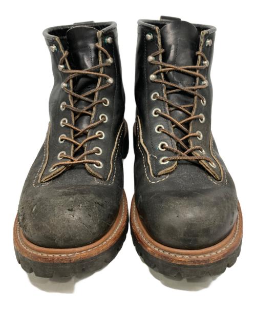 RED WING（レッドウィング）RED WING (レッドウィング) ラインマン ブラック サイズ:US 9Dの古着・服飾アイテム