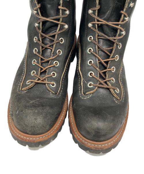 RED WING（レッドウィング）RED WING (レッドウィング) ラインマン ブラック サイズ:US 9Dの古着・服飾アイテム