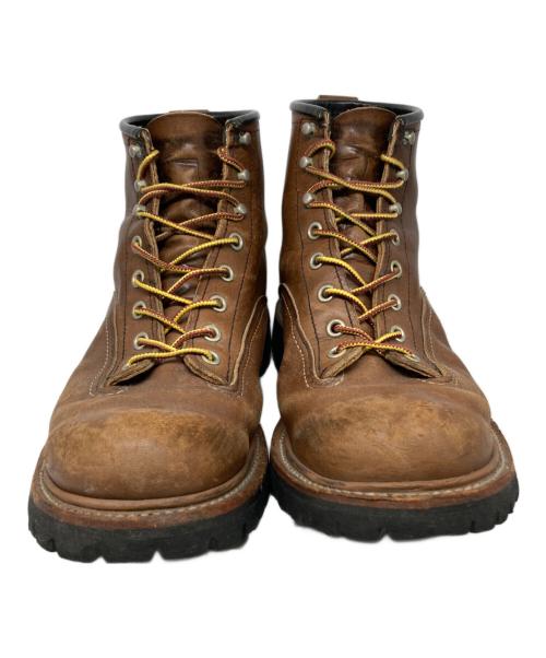 RED WING（レッドウィング）RED WING (レッドウィング) ラインマン ブラウン サイズ:US 9Dの古着・服飾アイテム