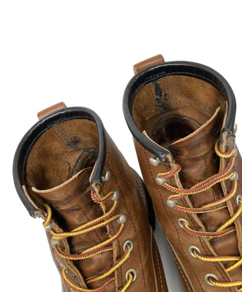 RED WING（レッドウィング）RED WING (レッドウィング) ラインマン ブラウン サイズ:US 9Dの古着・服飾アイテム