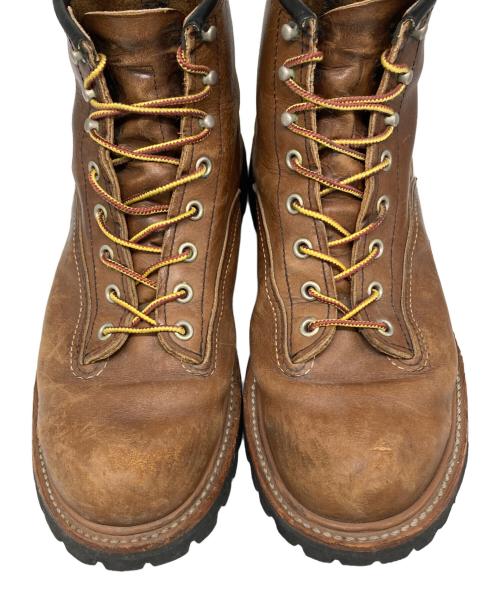 RED WING（レッドウィング）RED WING (レッドウィング) ラインマン ブラウン サイズ:US 9Dの古着・服飾アイテム