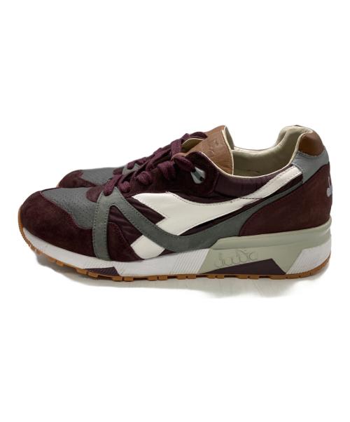 DIADORA（ディアドラ）DIADORA (ディアドラ) ローカットスニーカー ボルドー サイズ:29.0の古着・服飾アイテム