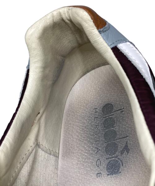 DIADORA（ディアドラ）DIADORA (ディアドラ) ローカットスニーカー ボルドー サイズ:29.0の古着・服飾アイテム