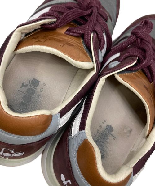 DIADORA（ディアドラ）DIADORA (ディアドラ) ローカットスニーカー ボルドー サイズ:29.0の古着・服飾アイテム