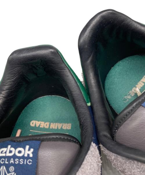 REEBOK CLASSIC（リーボック クラシック）REEBOK CLASSIC (リーボック クラシック) BRAIN DEAD (ブレインデッド) コラボローカットスニーカー グレー×ネイビー サイズ:30の古着・服飾アイテム