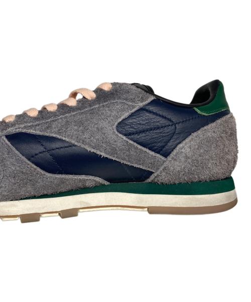 REEBOK CLASSIC（リーボック クラシック）REEBOK CLASSIC (リーボック クラシック) BRAIN DEAD (ブレインデッド) コラボローカットスニーカー グレー×ネイビー サイズ:30の古着・服飾アイテム