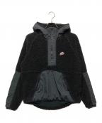 NIKEナイキ）の古着「HALF ZIP HOODIE WINTER SHERPA」｜ブラック