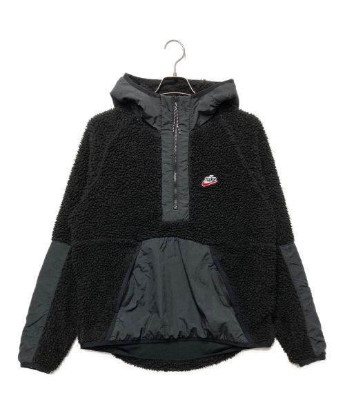 NIKE（ナイキ）NIKE (ナイキ) HALF ZIP HOODIE WINTER SHERPA ブラック サイズ:Lの古着・服飾アイテム