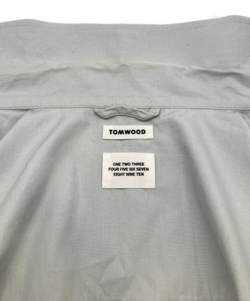 TOM WOOD（トムウッド）TOM WOOD (トムウッド) バックグラフィックプリントショートスリーブシャツ グレー サイズ:Sの古着・服飾アイテム