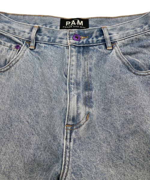 PAM PERKS AND MINI（パム パークス アンド ミニ）PAM PERKS AND MINI (パム パークス アンド ミニ) デニムパンツ インディゴ サイズ:Sの古着・服飾アイテム