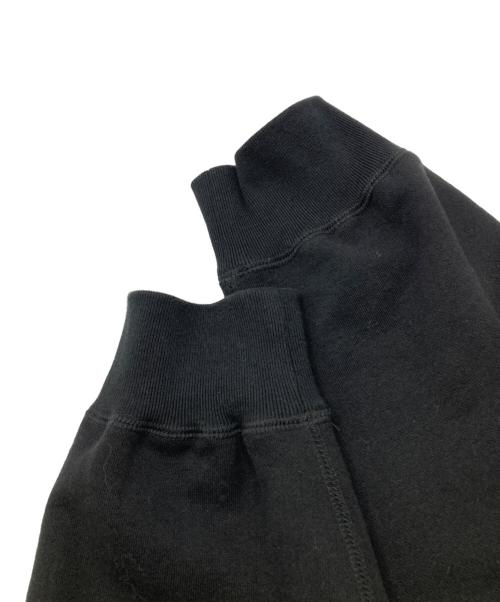 BlackEyePatch（ブラックアイパッチ）BlackEyePatch (ブラックアイパッチ) APHRODITE GANG (アフロディーテギャング) 取扱注意刺繍スウェット ブラック サイズ:XLの古着・服飾アイテム