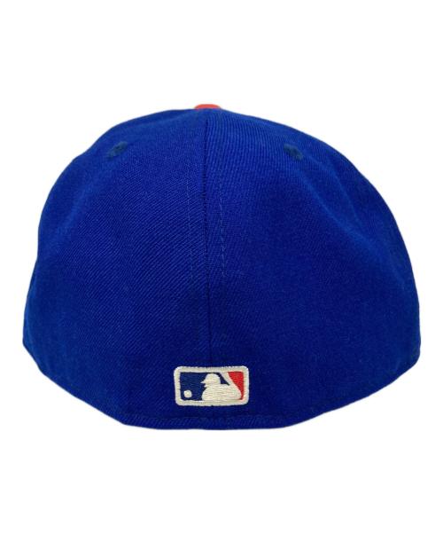 New Era（ニューエラ）New Era (ニューエラ) FOG ESSENTIALS (フィアオブゴッド エッセンシャル) Fロゴ刺繍キャップ ブルー×オレンジ サイズ:7 5/8 未使用品の古着・服飾アイテム