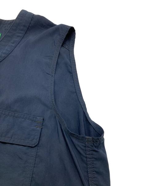 BROWN by 2-tacs（ブラウンバイツータックス）BROWN by 2-tacs (ブラウンバイツータックス) ALMIGHTYベスト ネイビー サイズ:LARGEの古着・服飾アイテム