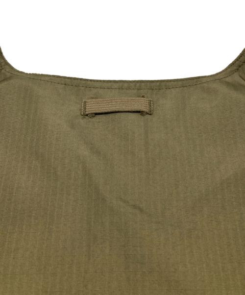 TAION（タイオン）TAION (タイオン) ノンダウン ミリタリー リバーシブル Vネック ベスト ブラック×オリーブ サイズ:XLの古着・服飾アイテム