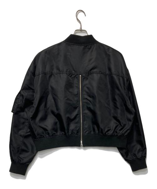 URBAN RESEARCH lab（アーバンリサーチラボ）URBAN RESEARCH lab (アーバンリサーチラボ) バックジップMA1ブルゾン ブラック サイズ:Freeの古着・服飾アイテム