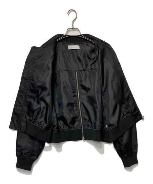 URBAN RESEARCH lab（アーバンリサーチラボ）URBAN RESEARCH lab (アーバンリサーチラボ) バックジップMA1ブルゾン ブラック サイズ:Freeの古着・服飾アイテム