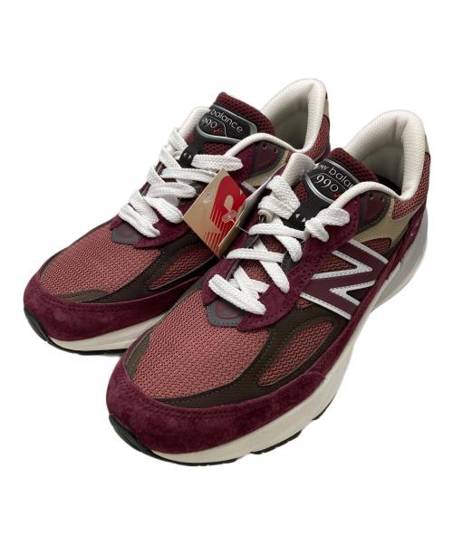 NEW BALANCE（ニューバランス）NEW BALANCE (ニューバランス) ローカットスニーカー/990V6 Burgundy サイズ:27.0 未使用品の古着・服飾アイテム