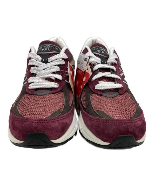 NEW BALANCE（ニューバランス）NEW BALANCE (ニューバランス) ローカットスニーカー/990V6 Burgundy サイズ:27.0 未使用品の古着・服飾アイテム