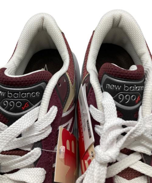 NEW BALANCE（ニューバランス）NEW BALANCE (ニューバランス) ローカットスニーカー/990V6 Burgundy サイズ:27.0 未使用品の古着・服飾アイテム