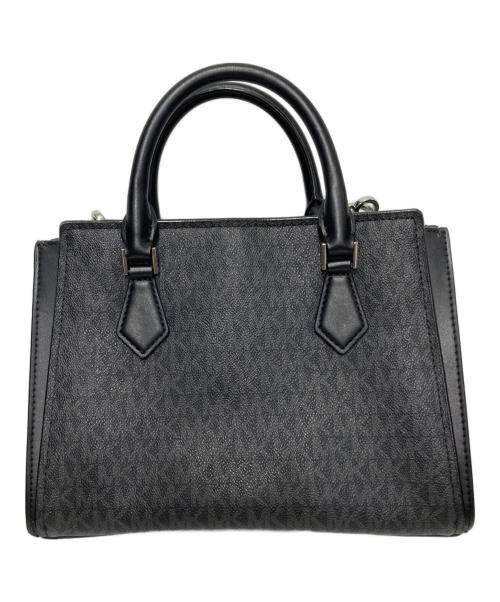 MICHAEL KORS（マイケル・コース）MICHAEL KORS (マイケルコース) シグネチャー2WAYバッグ ブラックの古着・服飾アイテム