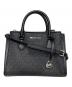 MICHAEL KORS（マイケルコース）の古着「シグネチャー2WAYバッグ」｜ブラック