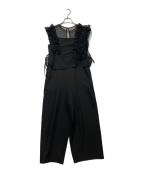 Neunaヌナ）の古着「2WAYオケージョンセットアップパンツドレス」｜ブラック