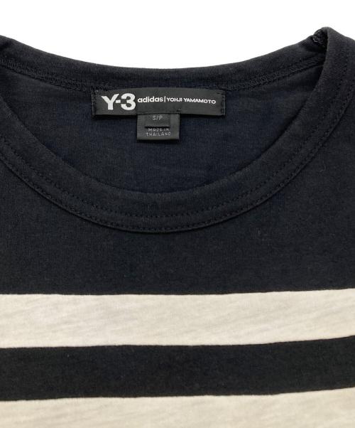 Y-3（ワイスリー）Y-3 (ワイスリー) 3-STRIPES S/S TEE ブラック サイズ:Sの古着・服飾アイテム