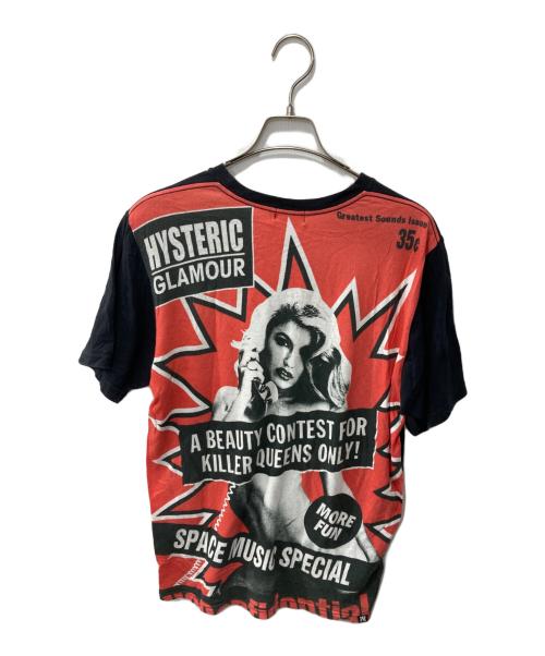 Hysteric Glamour（ヒステリックグラマー）Hysteric Glamour (ヒステリックグラマー) 半袖カットソー ブラック サイズ:Mの古着・服飾アイテム