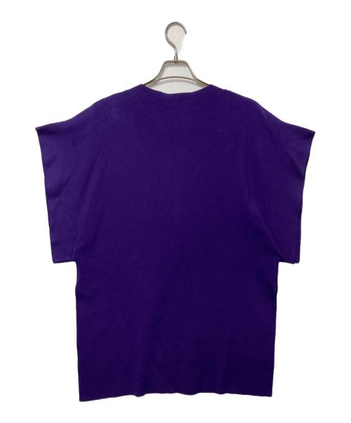 LE PHIL（ル フィル）LE PHIL (ル フィル) ジレ カーディガン パープル サイズ:Fの古着・服飾アイテム