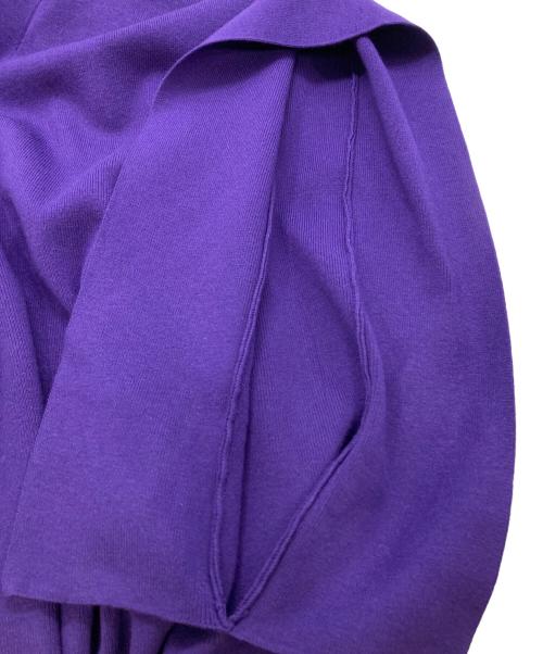 LE PHIL（ル フィル）LE PHIL (ル フィル) ジレ カーディガン パープル サイズ:Fの古着・服飾アイテム