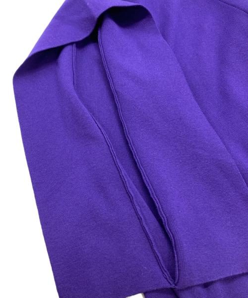 LE PHIL（ル フィル）LE PHIL (ル フィル) ジレ カーディガン パープル サイズ:Fの古着・服飾アイテム