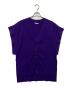 LE PHIL（ル フィル）の古着「ジレ カーディガン」｜パープル