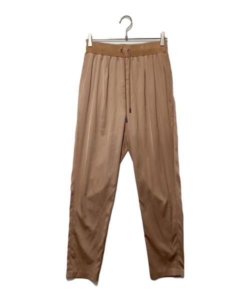 ADORE（アドーア）ADORE (アドーア) ダルサテン パンツセットアップ キャメル サイズ:38の古着・服飾アイテム