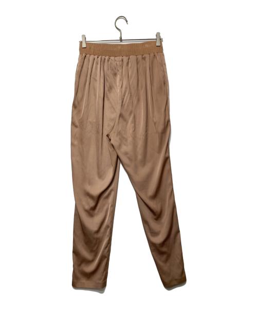 ADORE（アドーア）ADORE (アドーア) ダルサテン パンツセットアップ キャメル サイズ:38の古着・服飾アイテム
