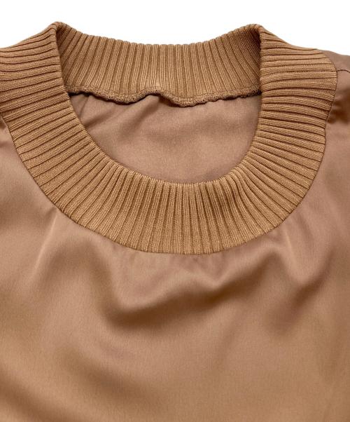 ADORE（アドーア）ADORE (アドーア) ダルサテン パンツセットアップ キャメル サイズ:38の古着・服飾アイテム