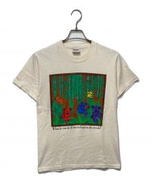 Hanes（ヘインズ）の古着「バンドTシャツ」｜アイボリー