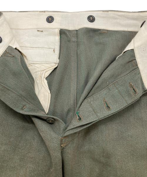 Swedish Army（スウェーデン軍）Swedish Army (スウェーデン軍) プリズナーパンツ オリーブ サイズ:44の古着・服飾アイテム