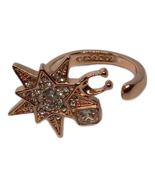 COACH（コーチ）COACH (コーチ) スターモチーフリング ピンク サイズ:ーの古着・服飾アイテム