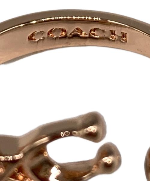 COACH（コーチ）COACH (コーチ) スターモチーフリング ピンク サイズ:ーの古着・服飾アイテム