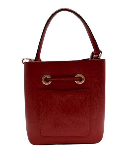 Kate Spade（ケイトスペード）Kate Spade (ケイトスペード) 2WAYバッグ レッドの古着・服飾アイテム