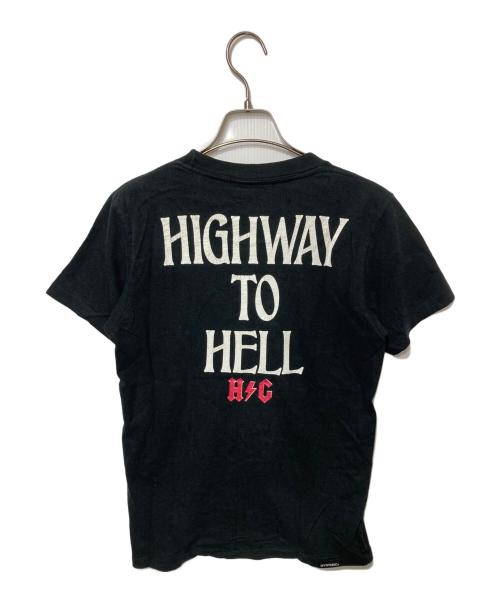 Hysteric Glamour（ヒステリックグラマー）Hysteric Glamour (ヒステリックグラマー) AC/DC (エーシー・ディーシー) バンドTシャツ ブラック サイズ:FREEの古着・服飾アイテム