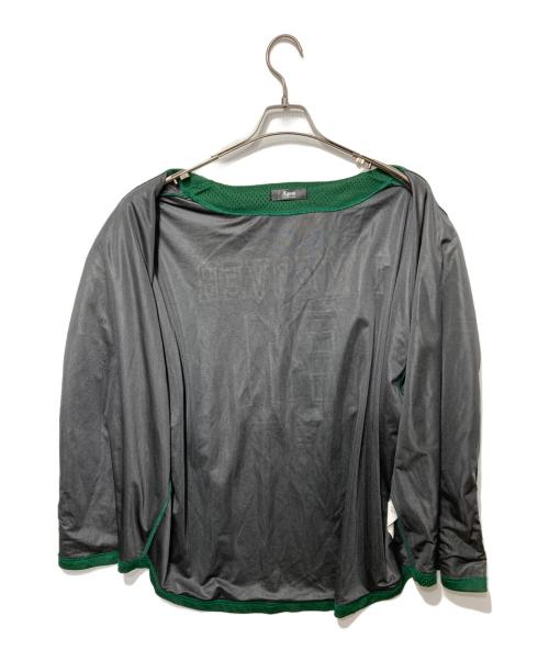 A'gem（エージェム）A'gem (エージェム) ベースボールシャツ グリーン サイズ:Freeの古着・服飾アイテム