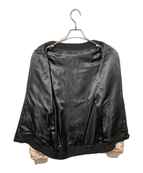 AVIREX（アヴィレックス）AVIREX (アヴィレックス) リバーシルスカジャン ピンク×ブラック サイズ:Mの古着・服飾アイテム