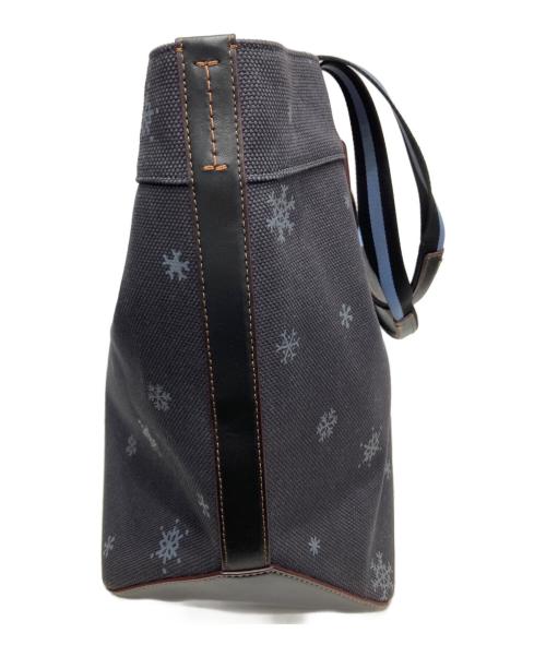 COACH（コーチ）COACH (コーチ) PEANUTS (ピーナッツ) コラボトートバッグ ネイビーの古着・服飾アイテム