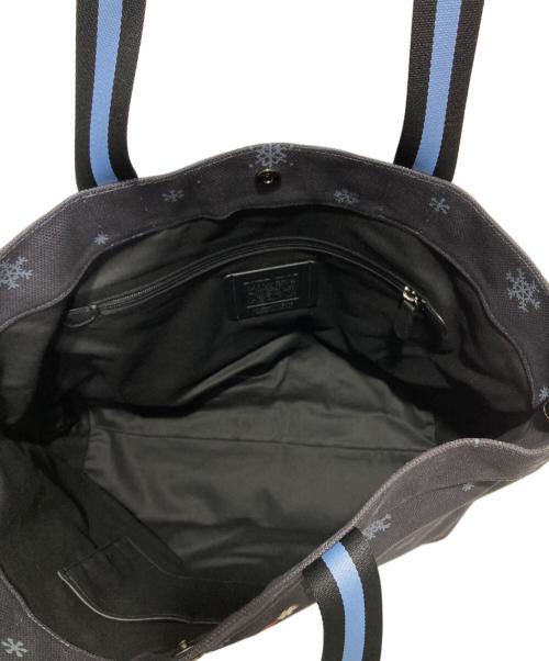 COACH（コーチ）COACH (コーチ) PEANUTS (ピーナッツ) コラボトートバッグ ネイビーの古着・服飾アイテム